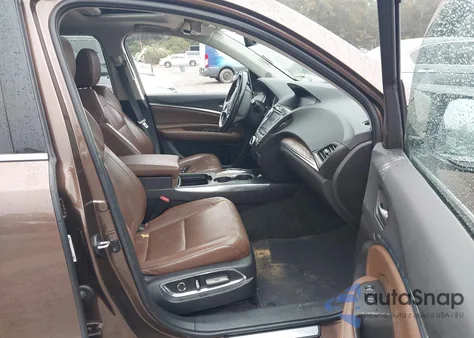 2019 Acura Mdx Technology Pkg из США, поврежденный, VIN 5J8YD4H50KL008164